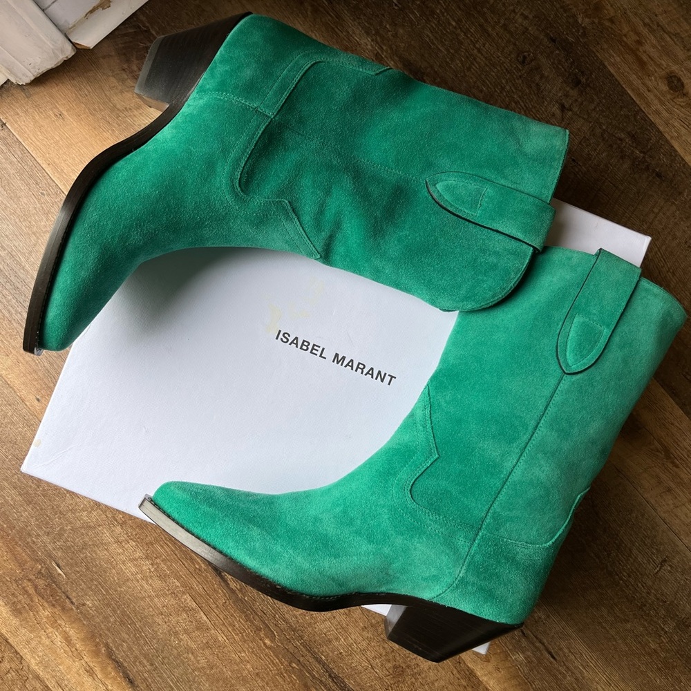 Isabel Marant Duerto western Suede boots